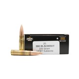 Armscor USA Subsonic 300 Blackout Ammo 220 grain HPBT Case of 200 Rounds 300AAC-3N - 1 of 1