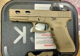 Used Glock 17 Gen3 FDE Window Cuts MOS Ameriglo RMR Cut Night Sights Red Dot