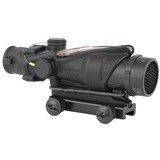 Trijicon 100230 ACOG 4x 32mm Obj 36.80 ft @ 100 yds FOV Matte Black Finish Illuminated Chevron Red - 3 of 4