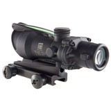 Trijicon 100218 ACOG 4x 32mm Obj 36.80 ft @ 100 yds FOV Matte Black Finish Dual Illuminated Green Chevron 223 Ballistic - 2 of 5