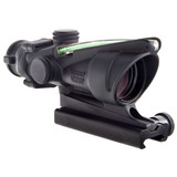 Trijicon 100218 ACOG 4x 32mm Obj 36.80 ft @ 100 yds FOV Matte Black Finish Dual Illuminated Green Chevron 223 Ballistic - 4 of 5