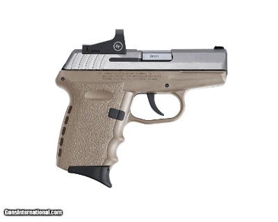 SCCY CPX-2 9mm W/ Crimson Trace Red Dot 10 Round CPX-2TTDERD