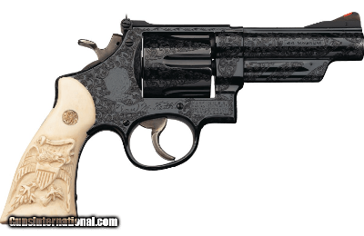Elmer Keith's S&W Smith & Wesson Model Pre Model 29 44 Mag Fully Engraved 4