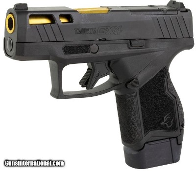 Taurus GX4 TORO 9mm 13 Round Capacity Gold Barrel 1-GX4MP931-TL1