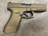 Used Glock 22 Gen 4 Burnt Bronze .40 Night Sights - 1 of 2