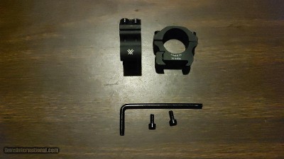 Used Vortex Pro Series 1 inch Tube Low Height (.75