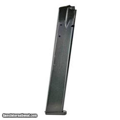 ProMag CZ-75 Magazine 9mm Luger 32 Rounds Steel Blued CZ-A3 Baby Eagle Magnum Research