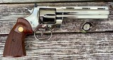 Colt Python 357 Mag Nickel 6