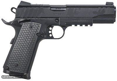 EAA Girsan MC1911S Influencer 38 Super 1911 Black Camo Optics Ready 391159
