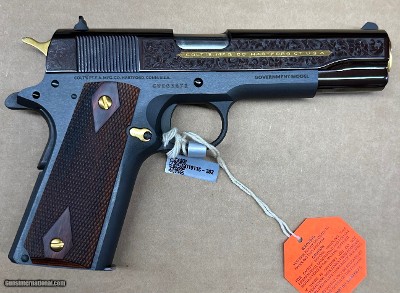 Colt 1911 38 Super Engraved 5