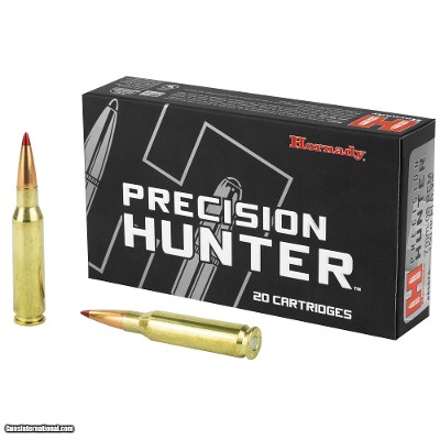 Hornady Precision Hunter 7mm-08 Rem Ammo 150 grain ELD-X Tipped Case of 200 Rounds 85578