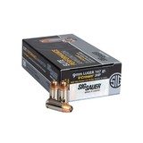 Sig Sauer Elite Performance 9mm Luger Ammo 147 grain V-Crown JHP Case of 500 Rounds E9MMA3-50