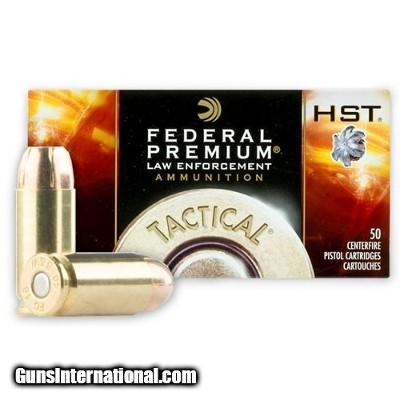 Federal Premium HST 40 S&W Ammo 180 grain JHP Box of 50 Rounds P40HST1 - Online Only