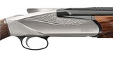 Benelli 828U Over/Under 12 Ga Nickel Engraved 28