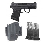 Sig Sauer P365 9mm Optics Ready Tacpac 3- Mags & Holster 365-9-BXR3P-MS-TACPAC - 1 of 1