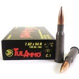 TulAmmo 7.62x54R Ammo 148 grain FMJ Case of 500 Rounds TA762548 - 1 of 1