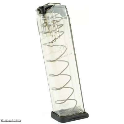 ETS Glock 9mm 22 Round Clear Polymer Magazine GLK-9-22 - Online Only