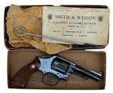 Used Smith & Wesson Model 15-2 38 Spl Magna Grips K-38 Combat Masterpiece W/ Box Mid 1960s