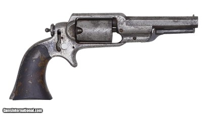 USED COLT 1855 ROOT SIDEHAMMER POCKET REVOLVER 28 CAL.