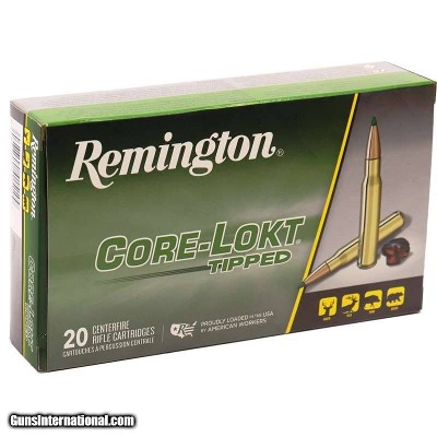 Remington Core-Lokt Tipped 7mm Rem Mag Ammo 150 grain Box of 20 Rounds 29021