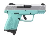 Ruger Security-9 Compact 9mm Silver & Turquoise Talo Model 3838 - 1 of 1