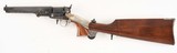 Cased Colt 1851 Navy Jefferson Davis Commemorative Percussion Beuvoir Ltd Scroll Engrave Shoulder Stock - 2 of 7