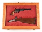 Cased Colt 1851 Navy Jefferson Davis Commemorative Percussion Beuvoir Ltd Scroll Engrave Shoulder Stock - 7 of 7