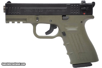 Legacy ISSC M22 22LR Green/Black Rimfire Pistol
