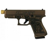 GLOCK 19 GEN 5 FS TRUMP 9MM PISTOL, FDE - PA195S203T