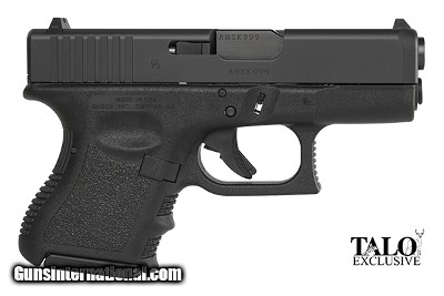 Glock Model 28 Gen 3 380 ACP TALO Model 10 Round Capacity G28 UI2850201