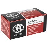 FN High Performance 5.7x28 Ammo 27 grain SS198LF Lead Free Green Tip Hollow Point Box of 500 Rounds 10700020 - 1 of 1