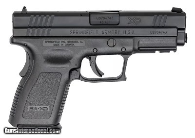 Springfield Armory XD Compact Essential Pistol .45 ACP 4in 13rd Black XD9645HC
