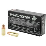 Winchester Super Suppressed 9mm Luger Ammo 147 grain FMJ Encapsulated Case of 500 Rounds SUP9