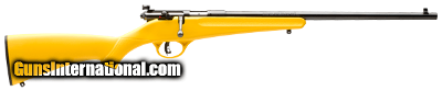 Savage Arms Rascal Single Shot 22 LR Yellow Bolt Action 13805