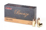 PMC Bronze 9mm Luger Ammo 115 grain JHP Case of 1000 Rounds 9B - 1 of 1