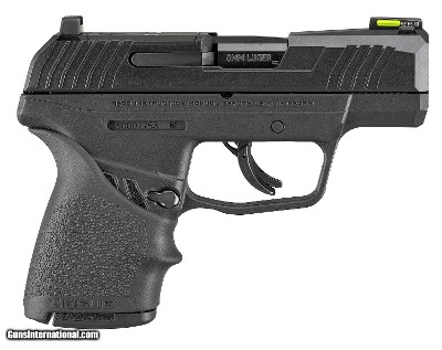 Ruger MAX-9 9mm Hogue Grip Fiber Optics Sight 03502