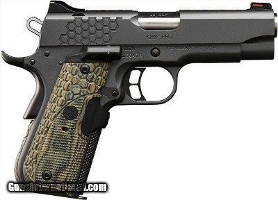 Kimber KHX Pro 45 ACP Laser Grips Fiber Optics 3000361