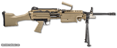 FN USA M249S FDE 556 Nato 18.5
