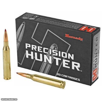 Hornady Precision Hunter 25-06 Rem Ammo 110 grain ELD-X Tipped Case of 200 Rounds 8143