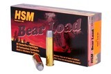 HSM BEAR LOAD 460 S&W Magnum Ammo 325 grain Lead Flat Nose 40 Rounds (2-20 rd boxes) 460SW-4-N