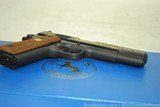 Colt 1911 ACE .22 LR 1836 Sam Colt 1981 Engraved Blued Walnut Blue Box - 9 of 16