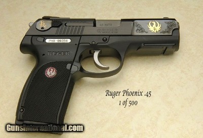 Unfired Ruger P345 Phoenix 45 ACP 1 of 500 TALO Model 6647