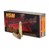 HSM Bear Load 458 SOCOM Ammo 350 grain Jacketed Flat Point Box of 20 Rounds HSM458SOCOM-1N - 1 of 1