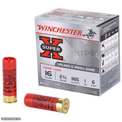 Winchester Super-X 16 GA Ammo 2-3/4