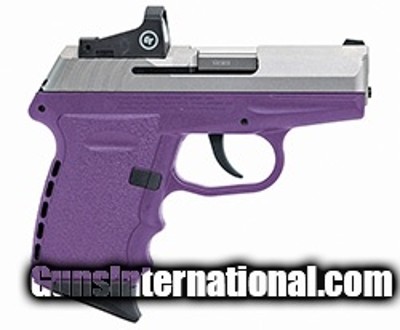 SCCY CPX-2 9mm W/ Crimson Trace Red Dot 10 Round CPX-2TTPURD