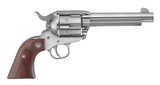 Ruger Vaquero 45 Colt Stainless Steel 5.5