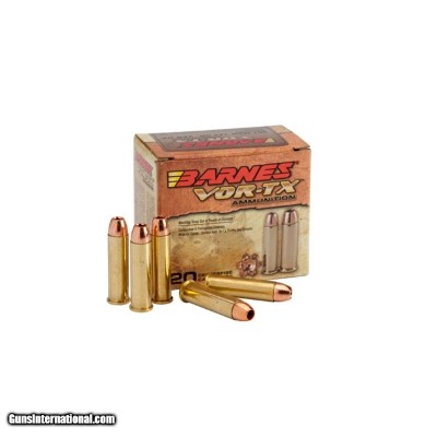 Barnes VOR-TX 45 Colt Ammo 200 grain XPB Hollow Point Box of 20 Rounds 21547
