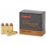 PMC Bronze 10mm Auto Ammo 170 grain Jacketed Hollow Point Case of 500 Rounds 10B - Free Shipping - 1 of 1