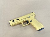 Glock 17 Gen 4 9mm Gold w/ Window Slide Cuts [Exclusive]