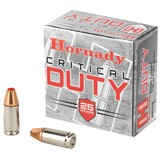 Hornady Critical Duty 9mm Luger Ammo 135 grain FlexLock Case of 250 Rounds 90236